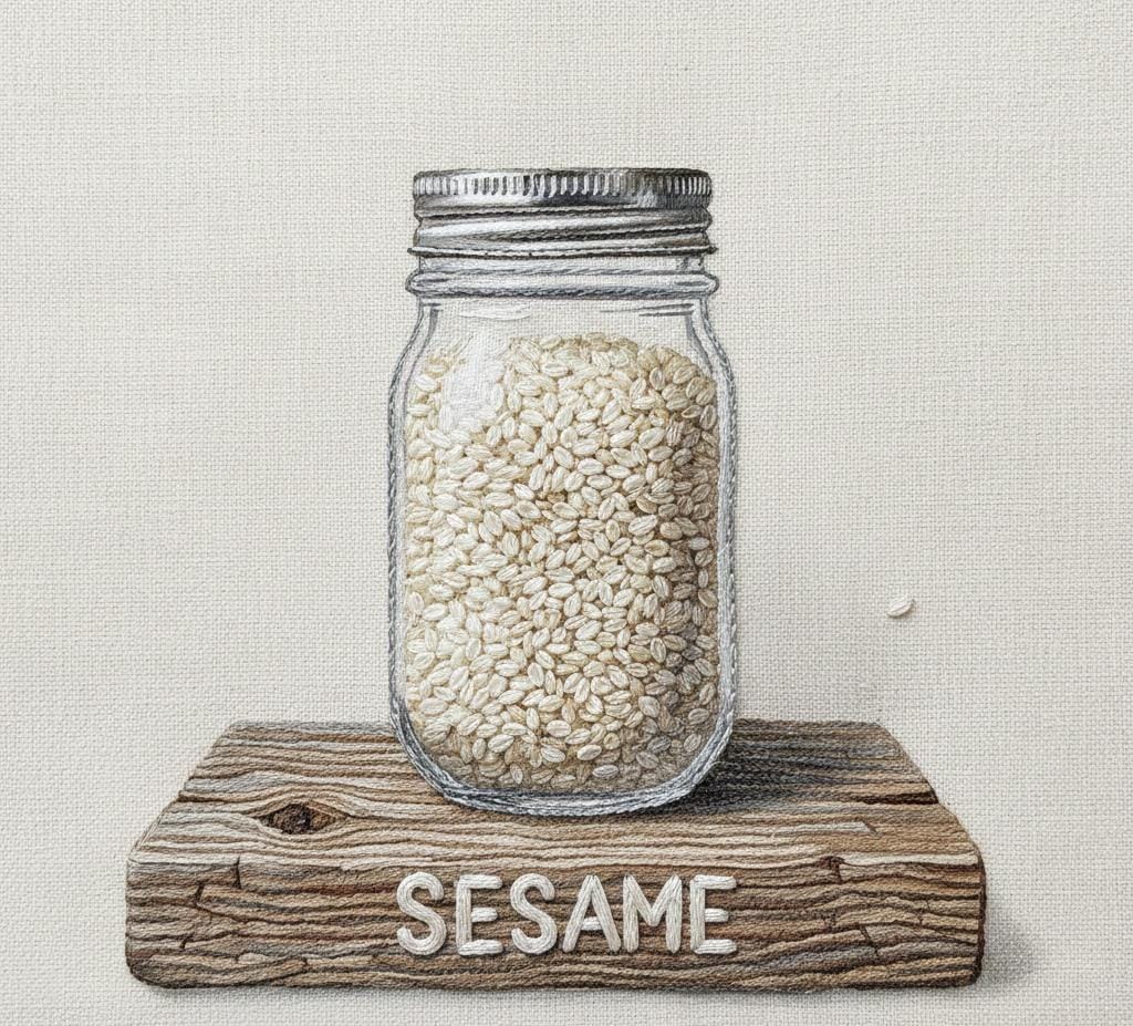 White Sesame Seeds